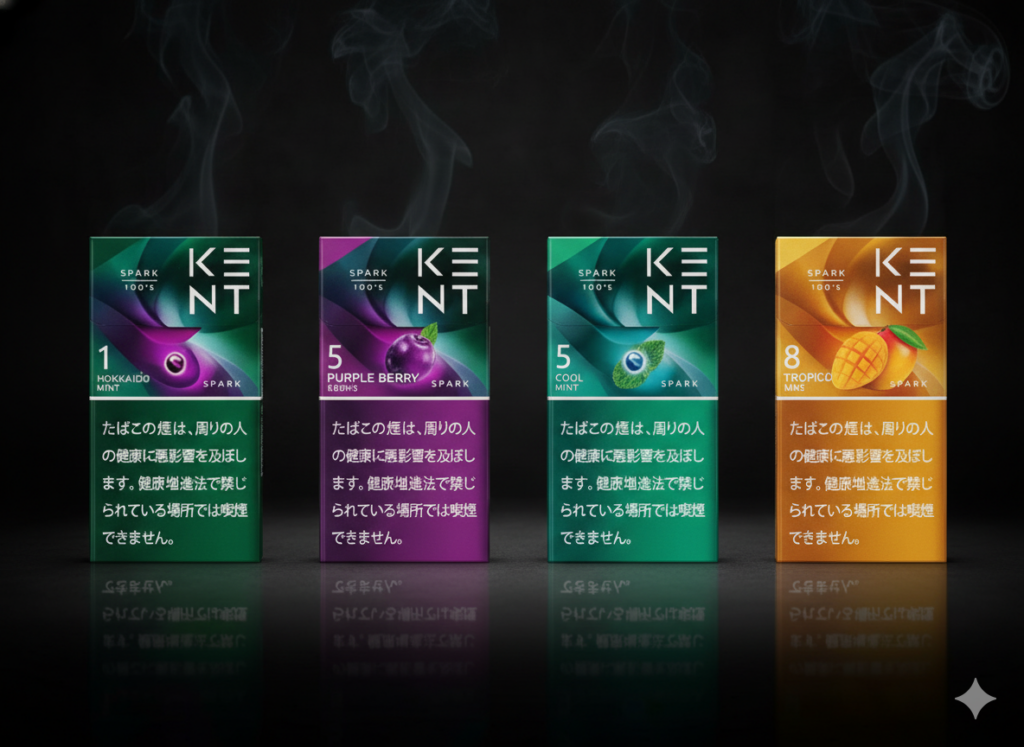 KENT健牌口味大全｜M3、紫薄、冰薄、芒果爆珠怎麼選？