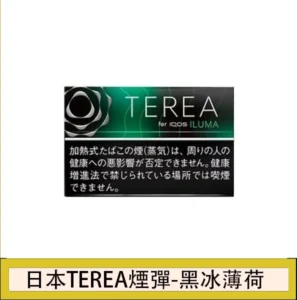 香港TEREA加熱菸黑冰薄荷煙彈日版IQOS ILUMA專用口味推薦