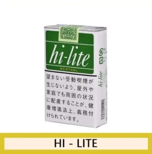 Hi-lite喜力香煙薄荷10mg日本本土免稅香港現貨