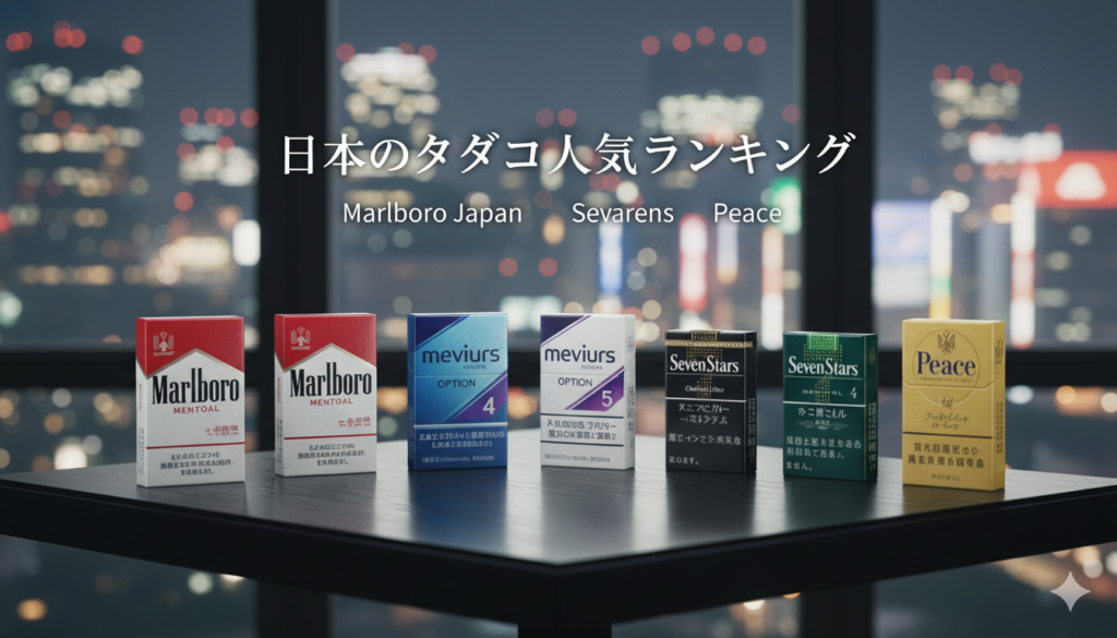 2026 日本煙推薦｜香港煙民最常購買的日本香煙品牌排行榜