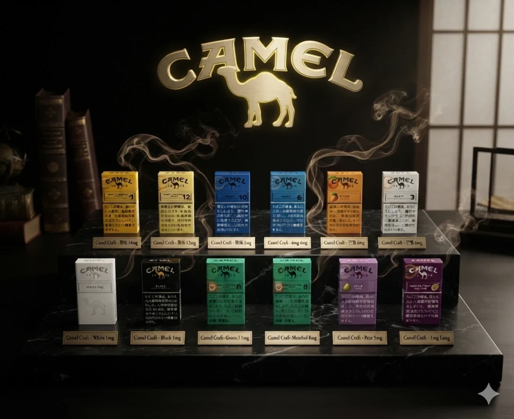 Camel 駱駝香煙種類大全｜香港人氣 Camel 全系列完整介紹