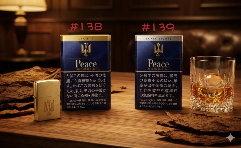 香港Peace 原味香煙完整指南｜金裝 10mg、銀裝 6mg 怎麼選？