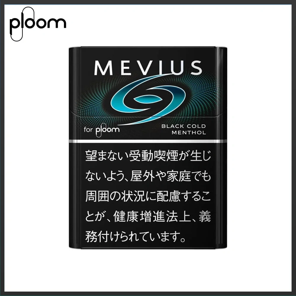 Ploom x AURA MEVIUS BLACK COLD黑冰薄荷煙彈